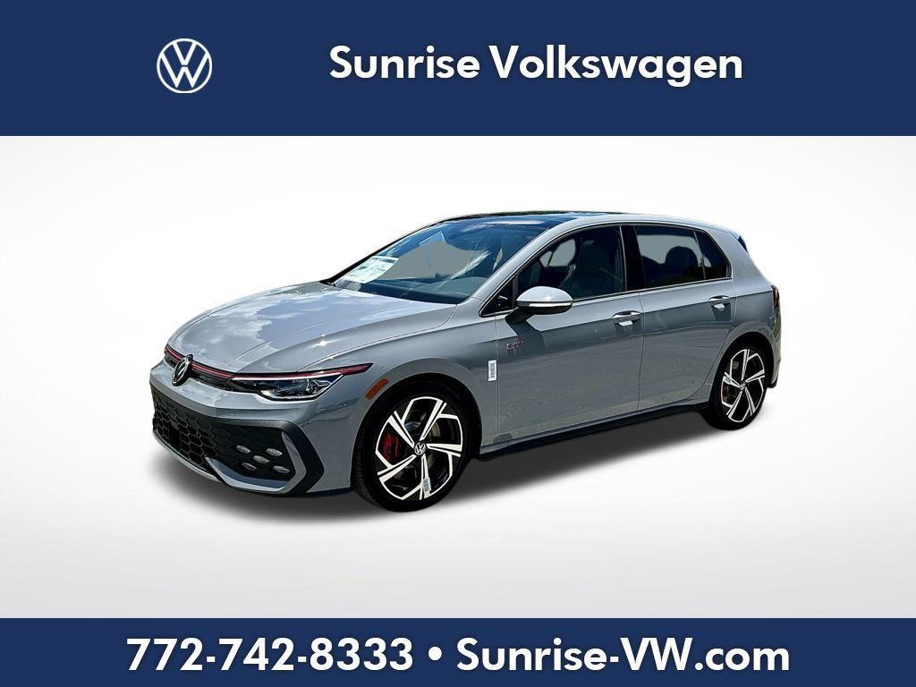 new 2025 Volkswagen Golf GTI car, priced at $37,950