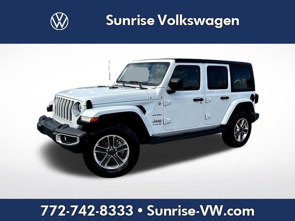 used 2022 Jeep Wrangler Unlimited car, priced at $25,720