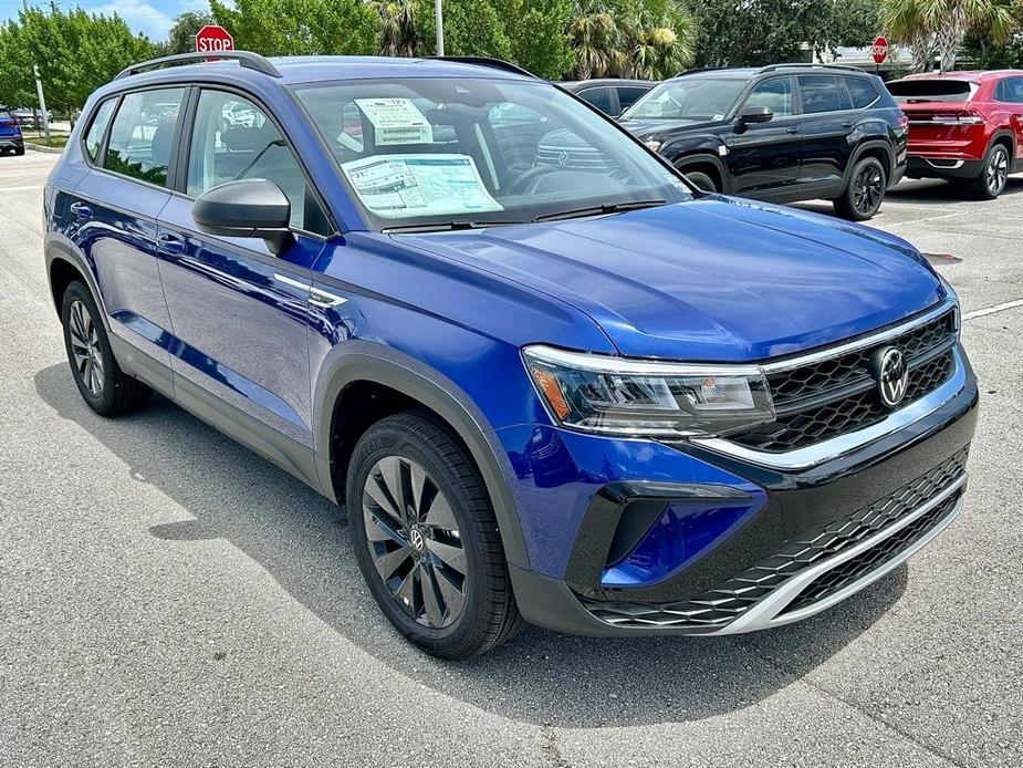 new 2024 Volkswagen Taos car, priced at $24,271