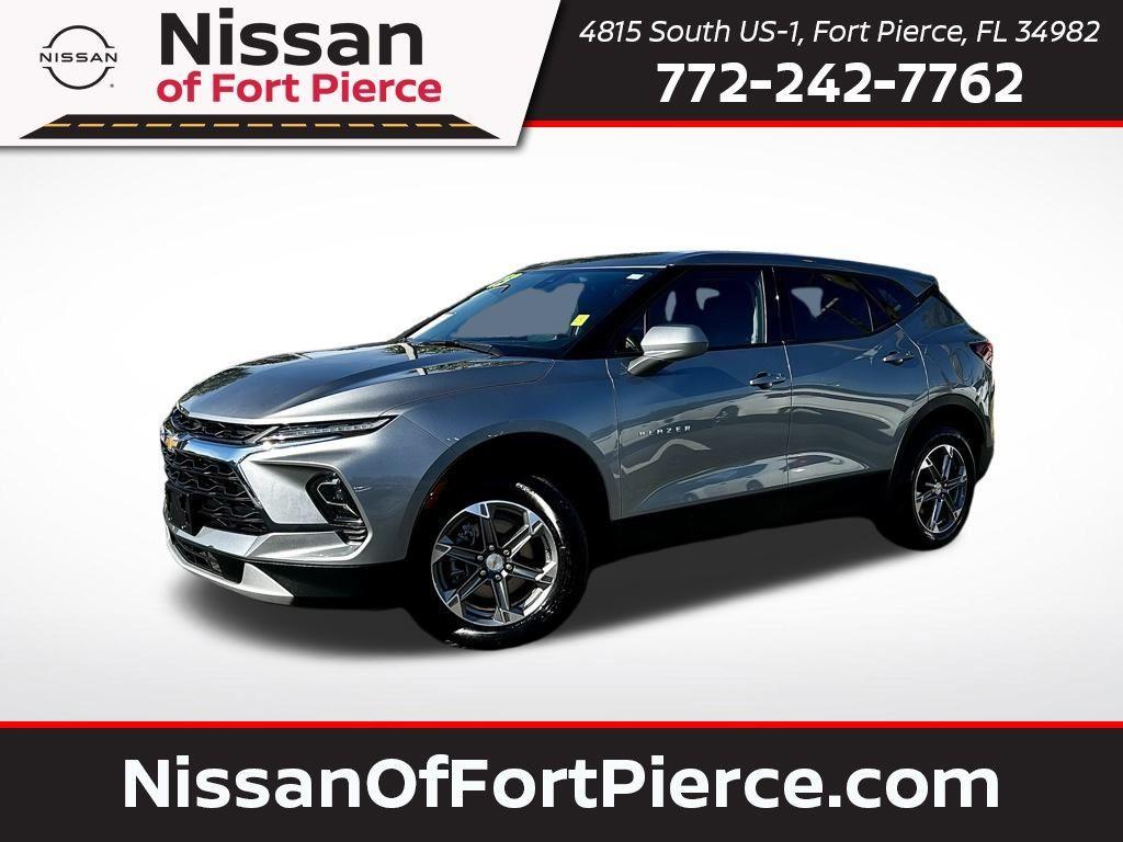 used 2023 Chevrolet Blazer car, priced at $22,167