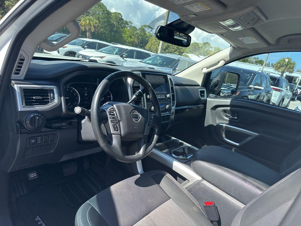 used 2021 Nissan Titan car, priced at $28,603