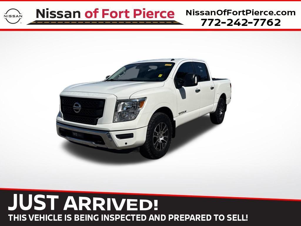 used 2021 Nissan Titan car, priced at $28,603