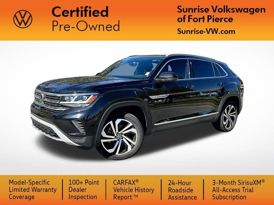 used 2021 Volkswagen Atlas Cross Sport car, priced at $30,998