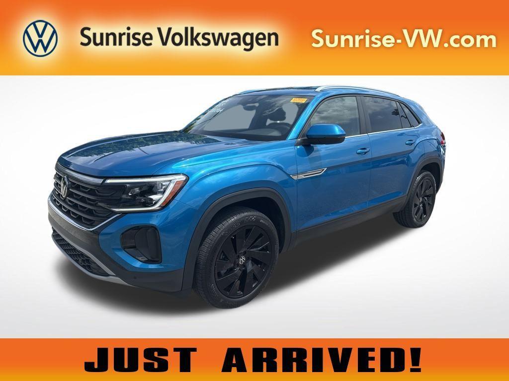 used 2024 Volkswagen Atlas Cross Sport car, priced at $29,595