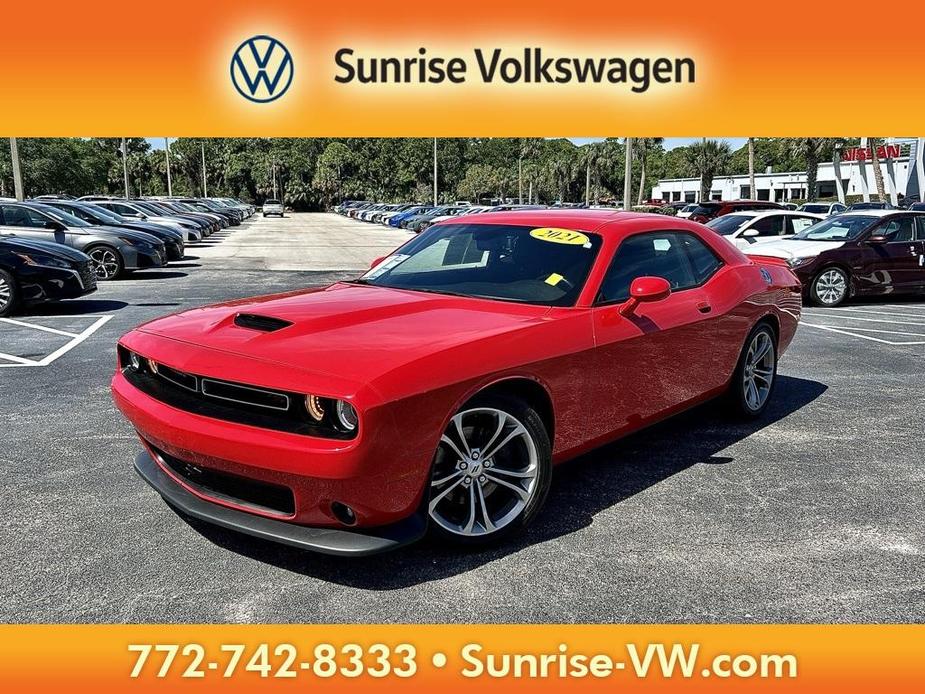 used 2021 Dodge Challenger car, priced at $24,488