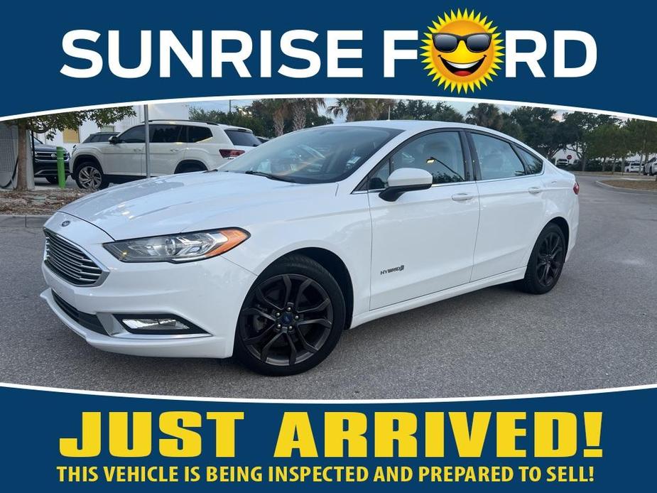 used 2018 Ford Fusion Hybrid car, priced at $12,531