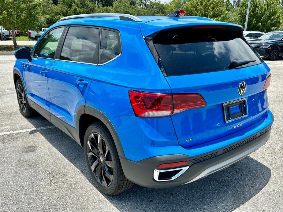 new 2024 Volkswagen Taos car, priced at $29,603