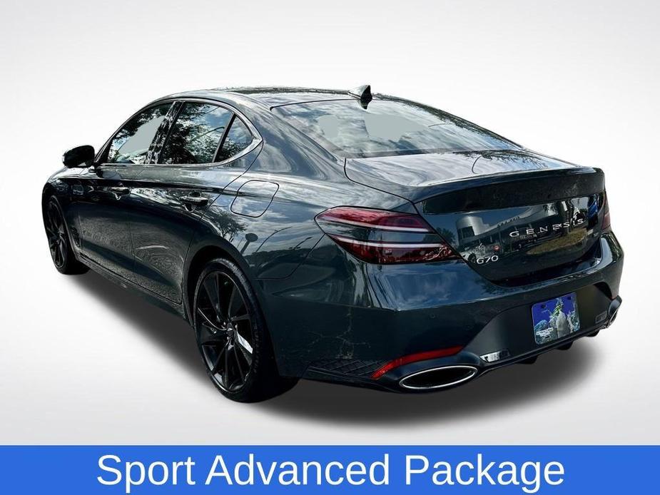 used 2023 Genesis G70 car, priced at $35,322