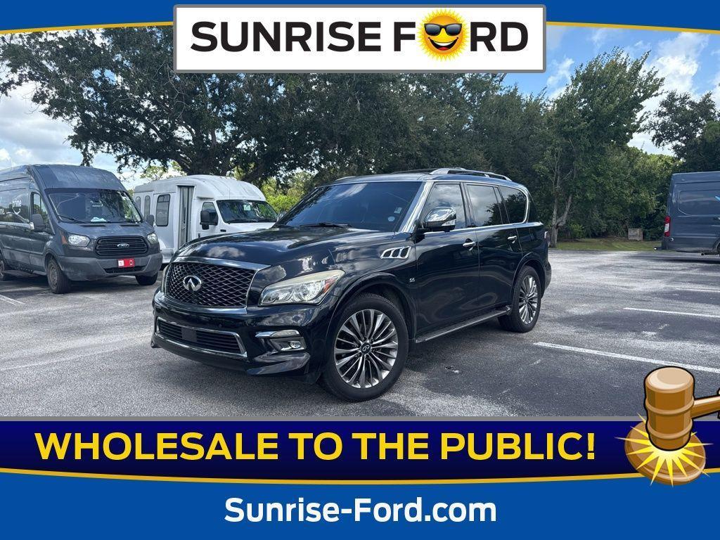 used 2016 INFINITI QX80 car, priced at $10,999