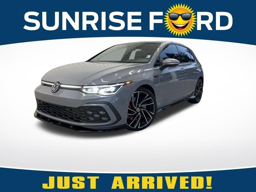 used 2022 Volkswagen Golf GTI car, priced at $27,421