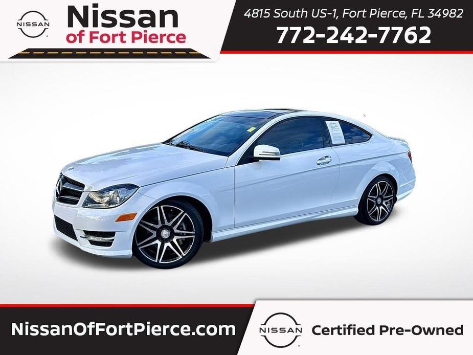 used 2015 Mercedes-Benz C-Class car, priced at $17,571