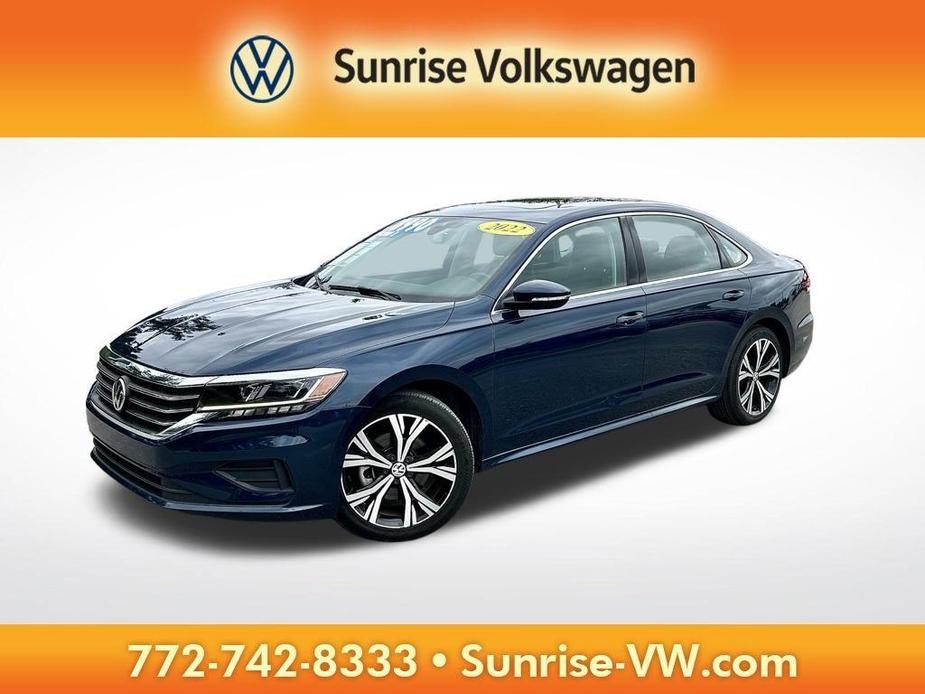 used 2022 Volkswagen Passat car, priced at $17,998