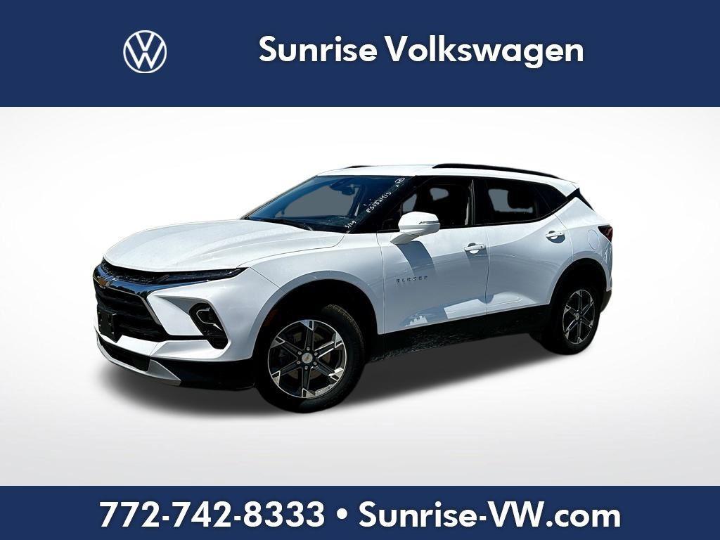 used 2023 Chevrolet Blazer car, priced at $22,892