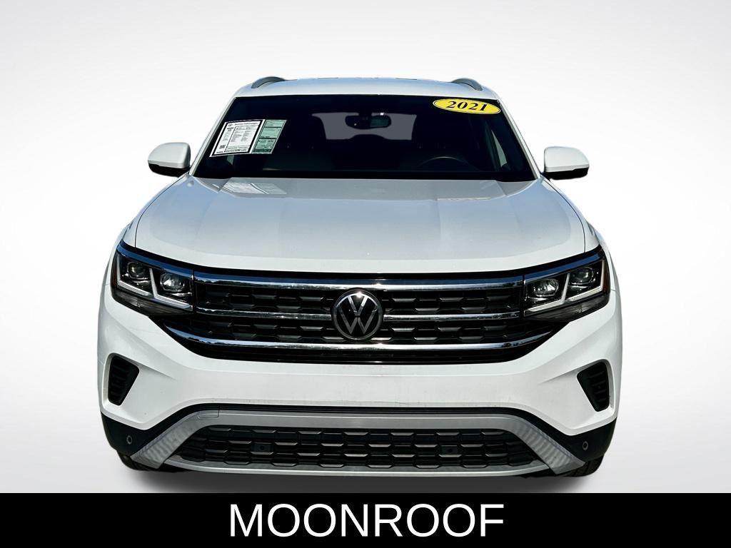 used 2021 Volkswagen Atlas Cross Sport car, priced at $17,993
