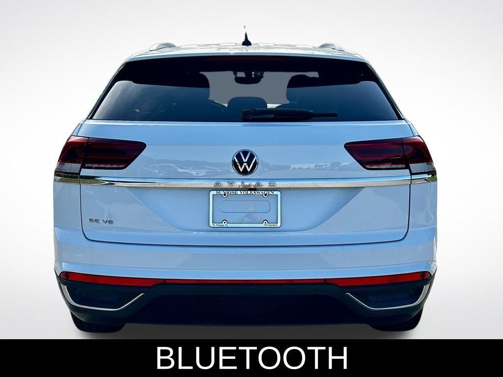 used 2021 Volkswagen Atlas Cross Sport car, priced at $17,993