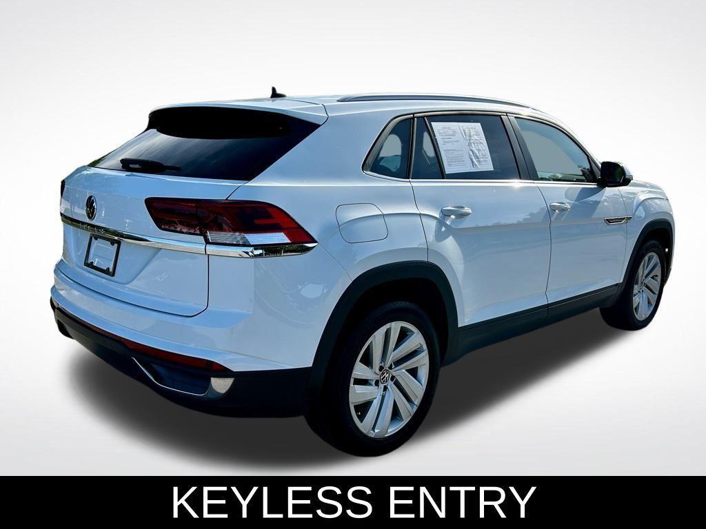 used 2021 Volkswagen Atlas Cross Sport car, priced at $17,993