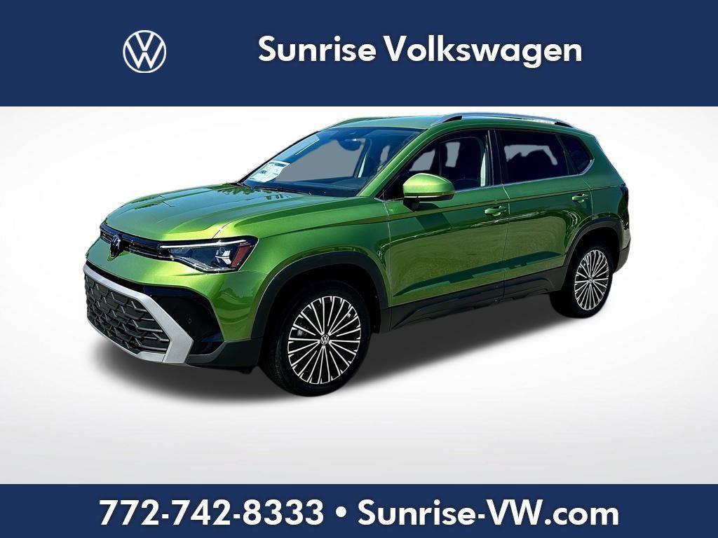 used 2025 Volkswagen Taos car, priced at $27,625