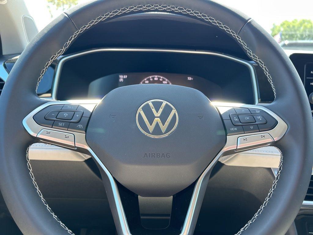 used 2025 Volkswagen Taos car, priced at $27,625