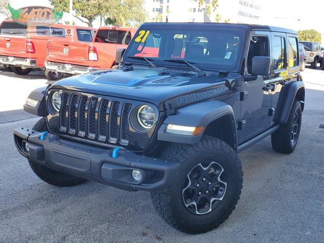 used 2021 Jeep Wrangler Unlimited 4xe car, priced at $36,995