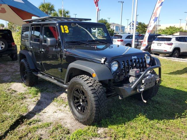 used 2013 Jeep Wrangler Unlimited car, priced at $15,995