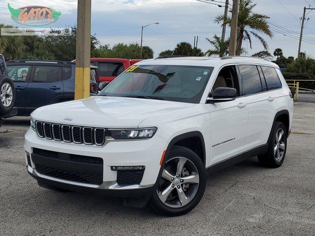 used 2021 Jeep Grand Cherokee L car, priced at $28,495