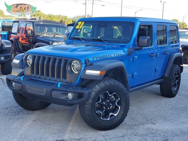 used 2021 Jeep Wrangler Unlimited 4xe car, priced at $36,995