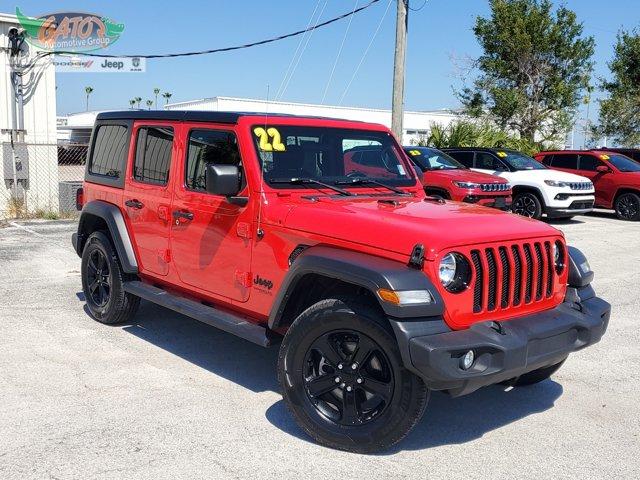 used 2022 Jeep Wrangler car, priced at $30,895