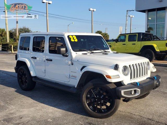 used 2023 Jeep Wrangler 4xe car, priced at $35,995