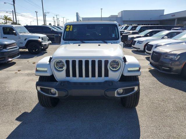 used 2021 Jeep Wrangler Unlimited 4xe car, priced at $36,995