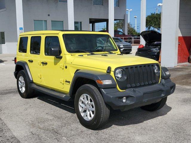 used 2023 Jeep Wrangler car, priced at $38,995