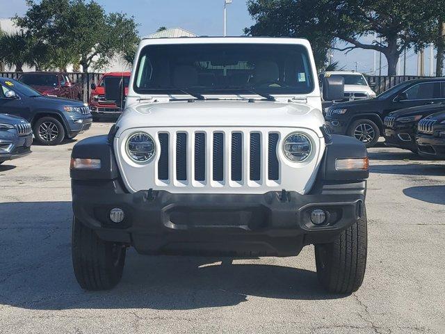used 2021 Jeep Wrangler car, priced at $33,847