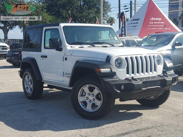 used 2021 Jeep Wrangler car, priced at $33,847