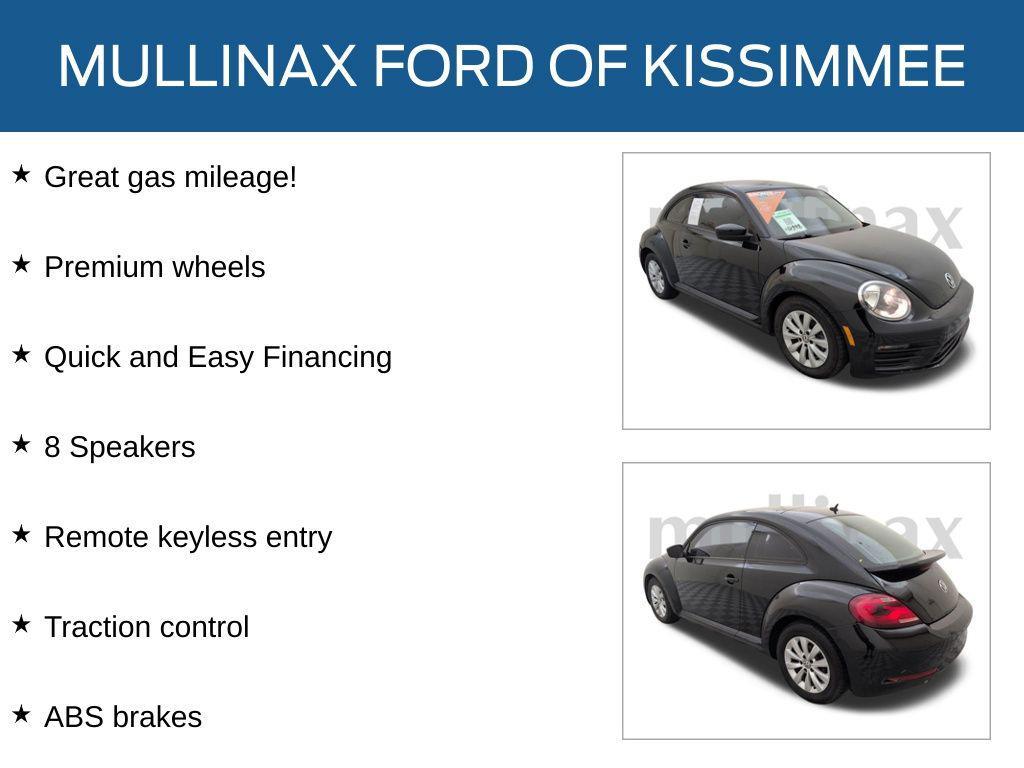 used 2017 Volkswagen Beetle car, priced at $10,500