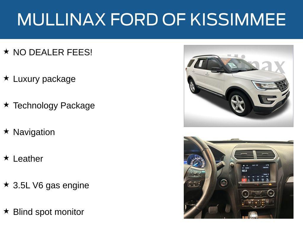 used 2017 Ford Explorer car, priced at $11,400