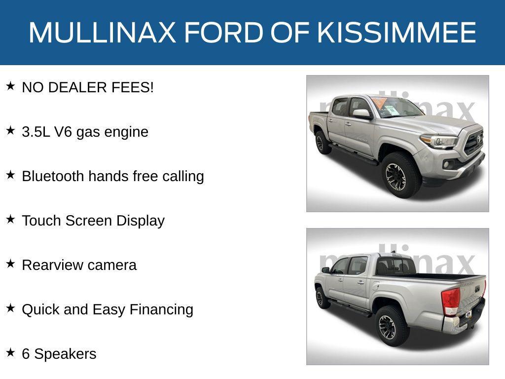used 2016 Toyota Tacoma car, priced at $18,770