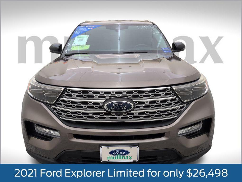used 2021 Ford Explorer car, priced at $26,498