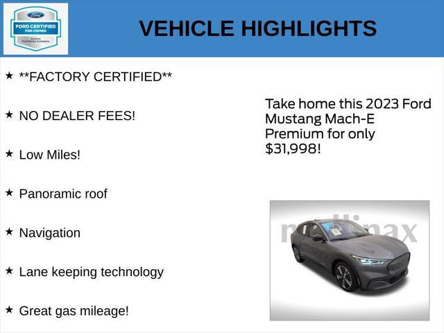 used 2023 Ford Mustang Mach-E car, priced at $31,998