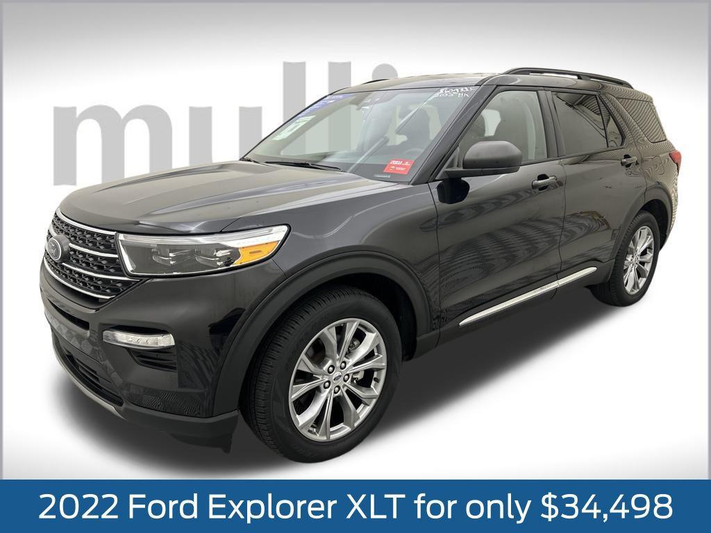 used 2022 Ford Explorer car, priced at $34,498