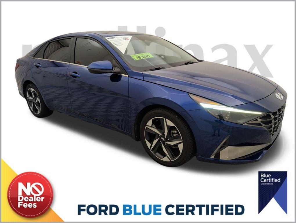 used 2022 Hyundai Elantra car, priced at $17,501