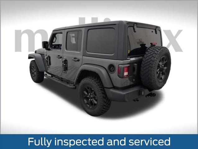 used 2021 Jeep Wrangler Unlimited car, priced at $24,998