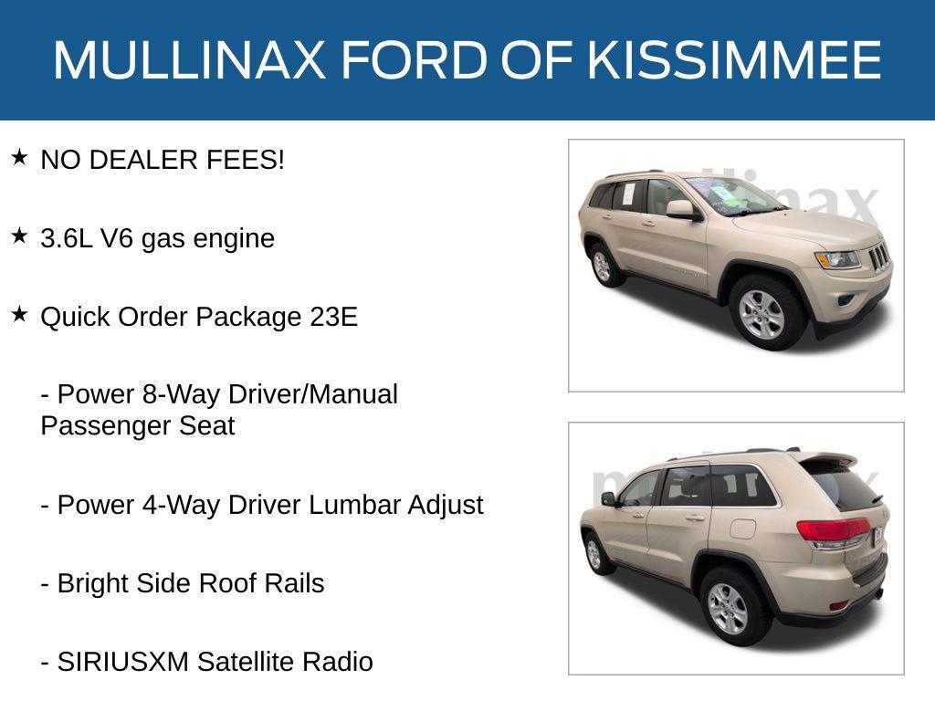 used 2014 Jeep Grand Cherokee car, priced at $8,200