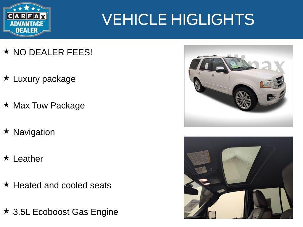 used 2015 Ford Expedition car, priced at $12,900