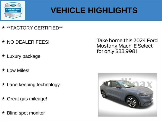 used 2024 Ford Mustang Mach-E car, priced at $33,998