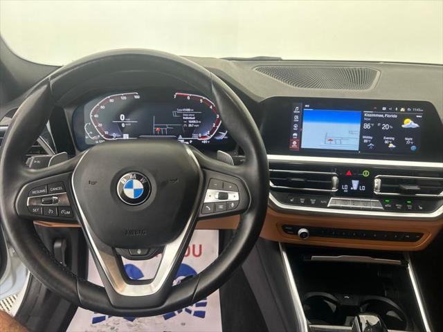 used 2021 BMW 330 car, priced at $27,049