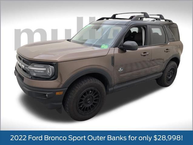 used 2022 Ford Bronco Sport car, priced at $28,998