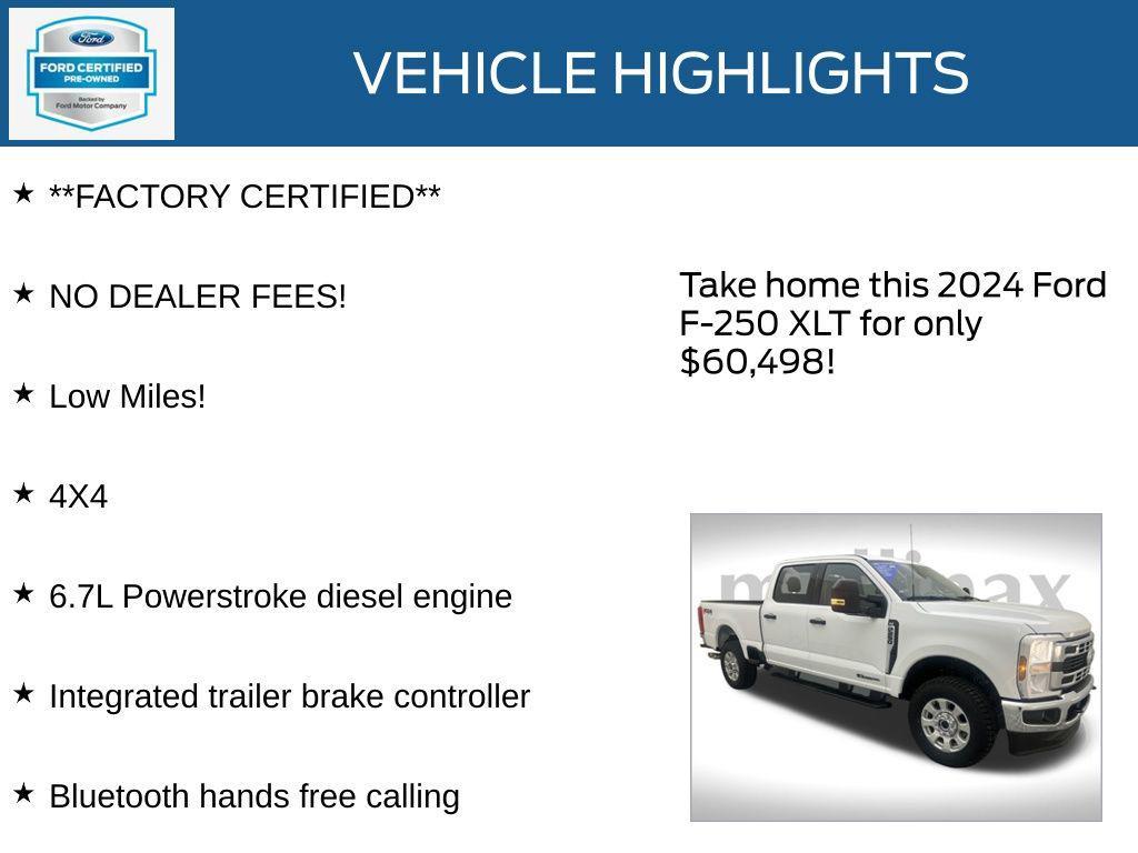 used 2024 Ford F-250 car, priced at $60,498