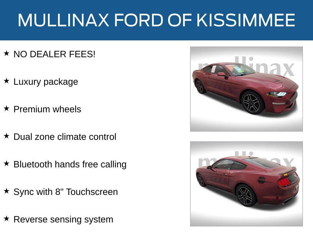 used 2019 Ford Mustang car, priced at $12,820