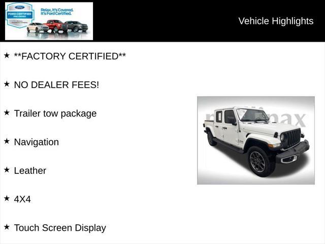 used 2023 Jeep Gladiator car, priced at $32,498