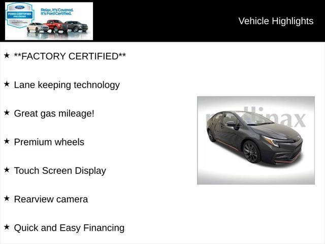 used 2023 Toyota Corolla Hybrid car, priced at $22,998