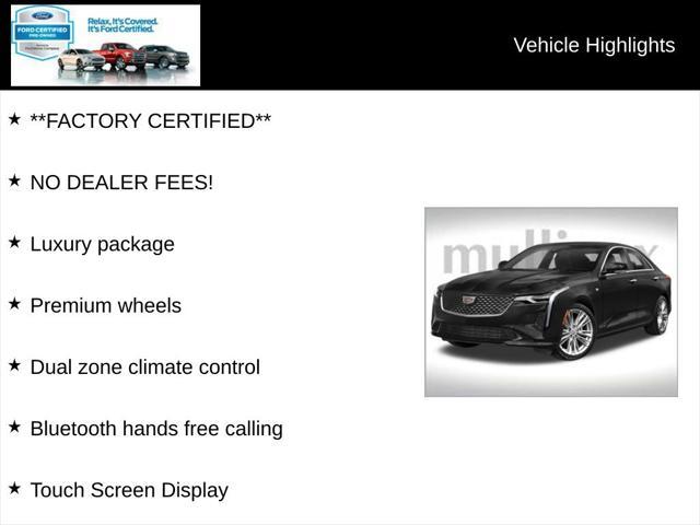 used 2020 Cadillac CT4 car, priced at $23,998